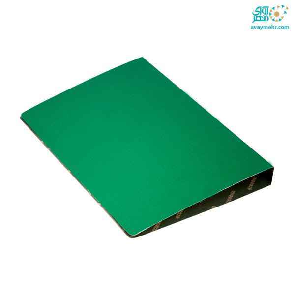 پوشه روغنی رنگ سبز  کرونا  100 جلد