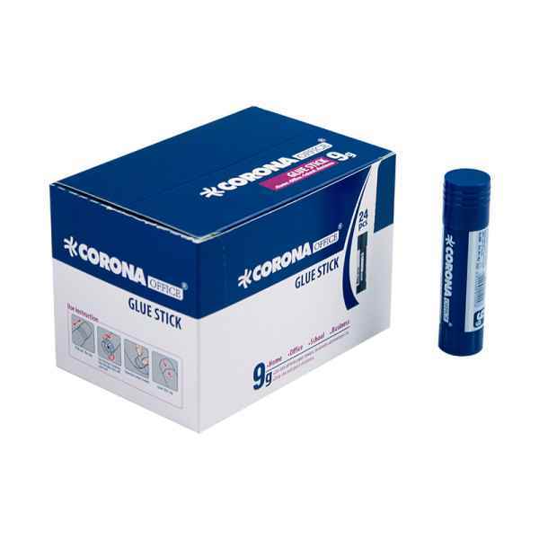چسب ماتیکی 9 گرمی   کرونا بسته 24 عددی