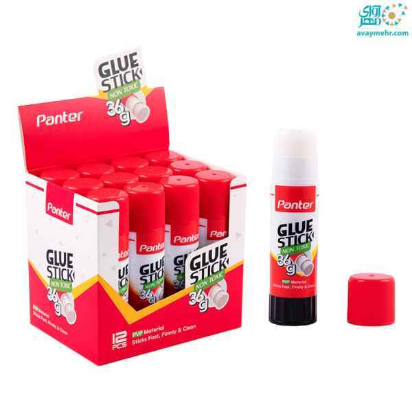 چسب ماتیکی 36 گرم gs420  پنتر   بسته 12 عددی