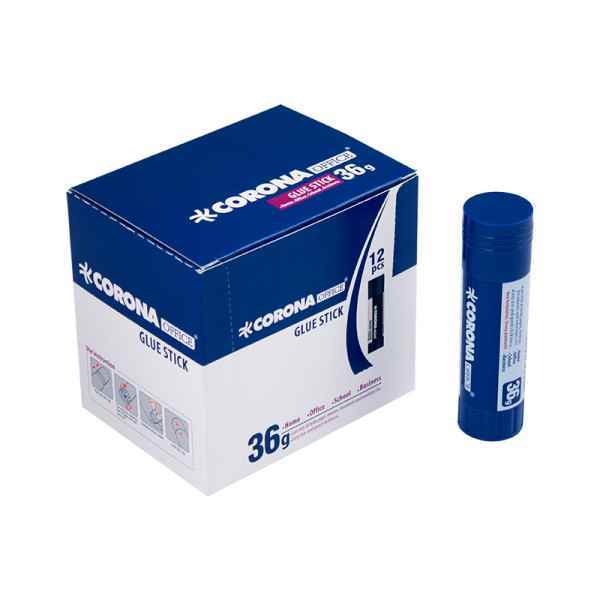 چسب ماتیکی 36 گرمی   کرونا 12 عددی