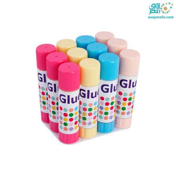 چسب ماتیکی 8 گرمی لیمو بسته 12 تایی