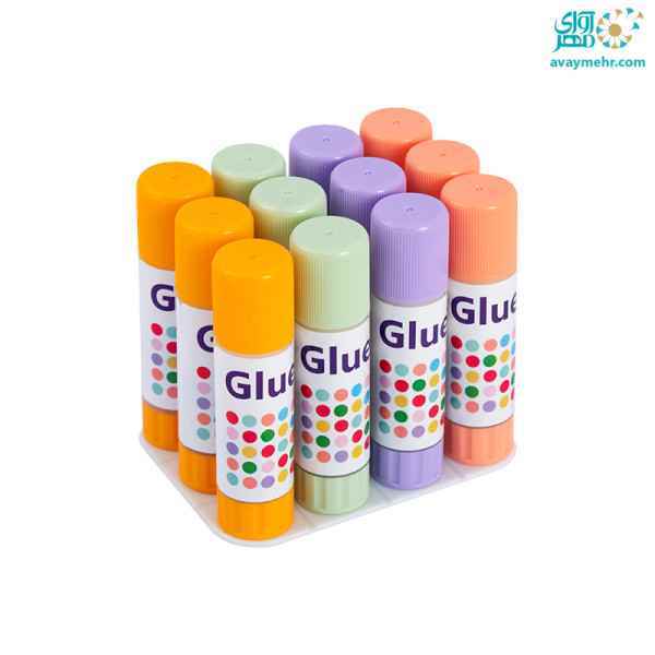 چسب ماتیکی 15 گرم لیمو بسته 12 عددی