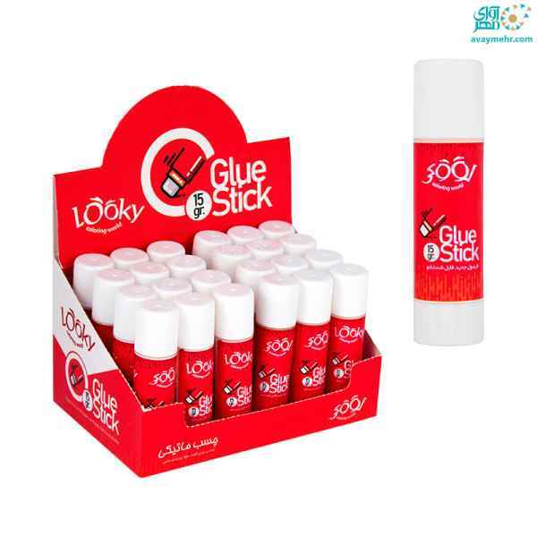 چسب ماتیکی جعبه قرمز 15 گرم 9015  لوکی 24عددی