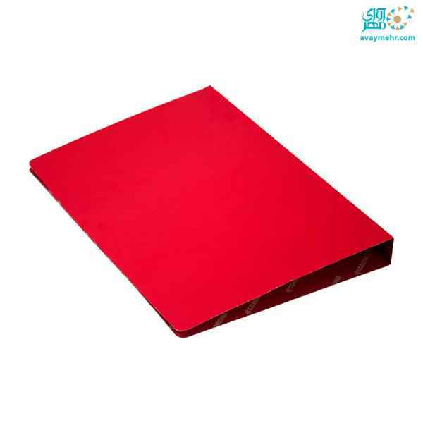 پوشه روغنی رنگ قرمز کرونا 100 جلد