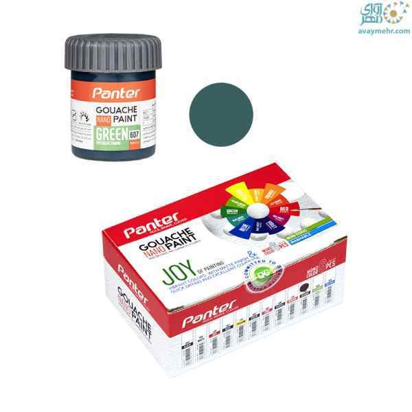 گواش نانو سبز 607 پنتر 6 عدد