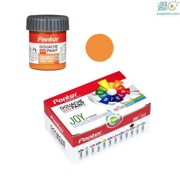 گواش نانو نارنجی 215 پنتر 6 عدد