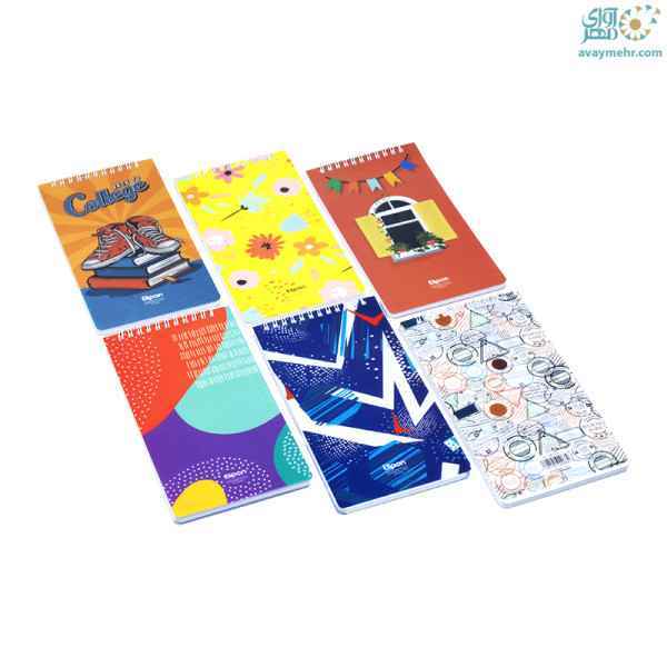 یادداشت 80 برگ فنری 268 الیپون تک جلدی