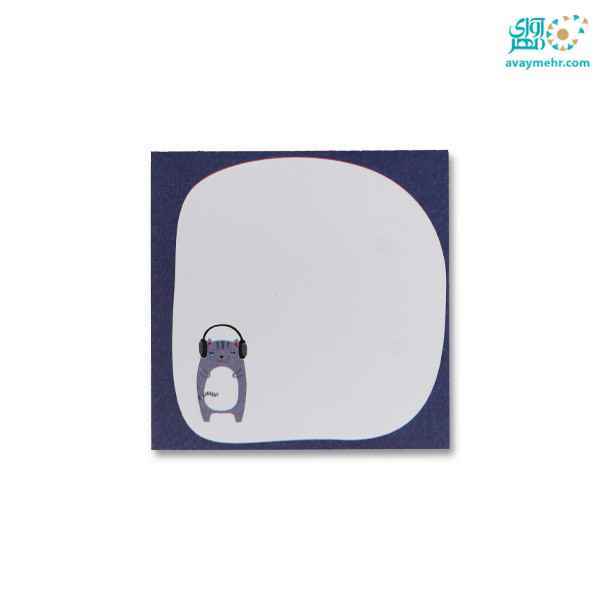 استیک نوت فانتزی 50 برگ سفید 77 کتیبه یک بسته