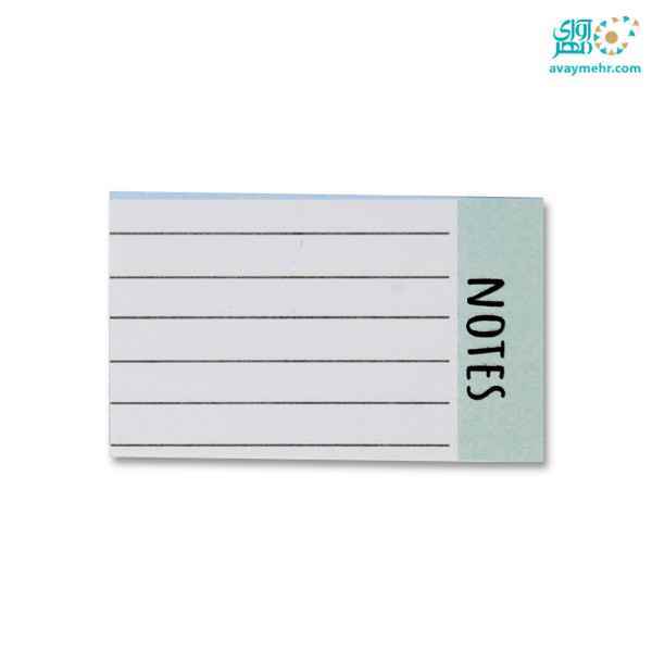 استیک نوت فانتزی 50 برگ سفید 4-57 کتیبه تک جلدی