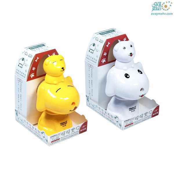 تراش رومیزی طرح سگ cl-221 صبا  یک عددی