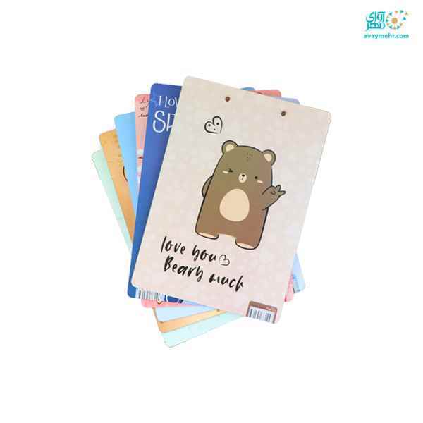 تخته شاسی a4 ام دی اف فانتزی دکمه یک عدد