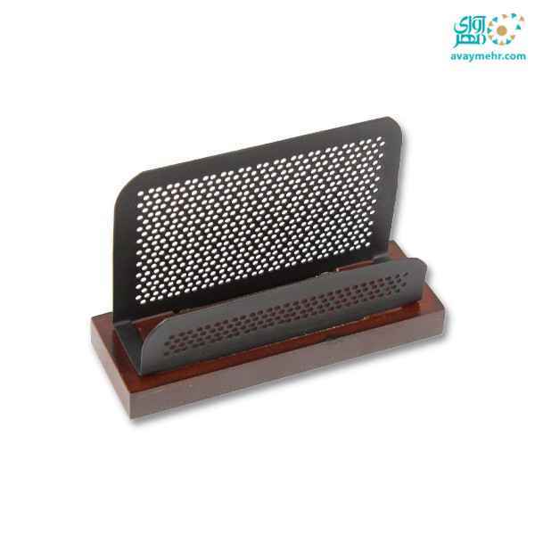 جاکارتی توری فلزی پایه چوبی مشکی  شهاب تحریر بسته 10 عددی