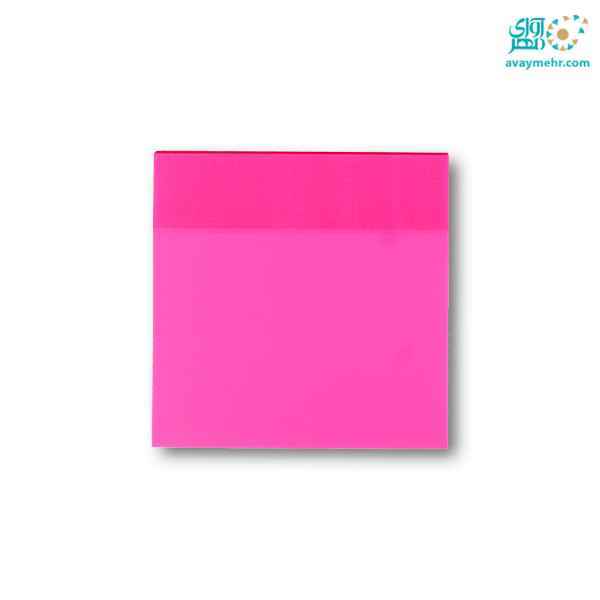 استیک نوت رنگی شفاف50 برگ 7575 پیدکس p390 24 عددی