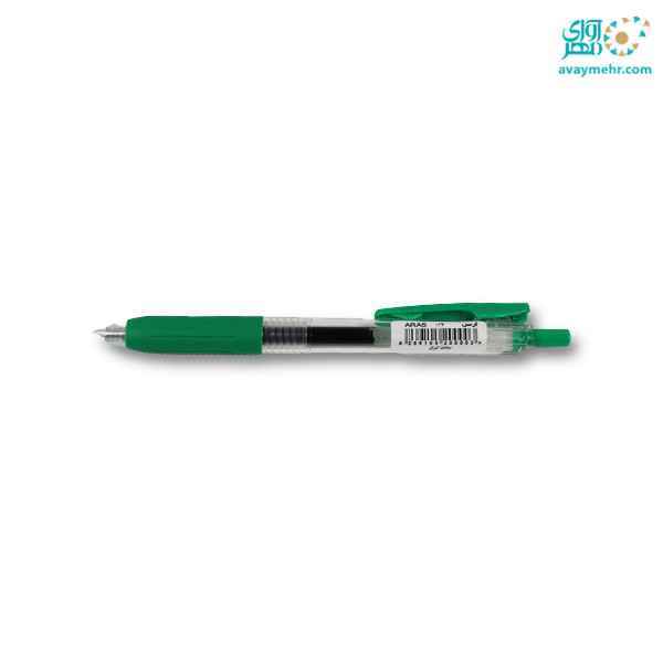 روان نویس سبز 0-7 فشاری گریپ دار ar524 ارس 10 عدد