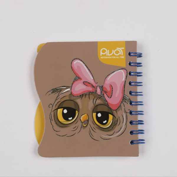 دفتر یادداشت فنر دوبل 910 فانتزی 6901 آوات 48جلدی