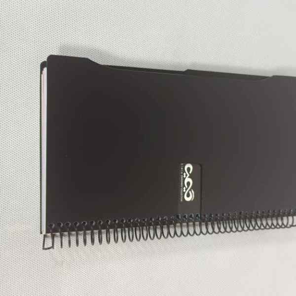 دفتر یادداشت خبرنگاری 100 برگ دیوایدردار طلقی 1323 کیمیا