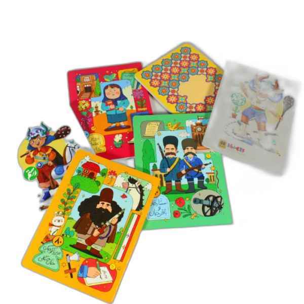 دفتر 80 برگ تک خط ته چسب گلاسه طرح جور  کاغذ باد