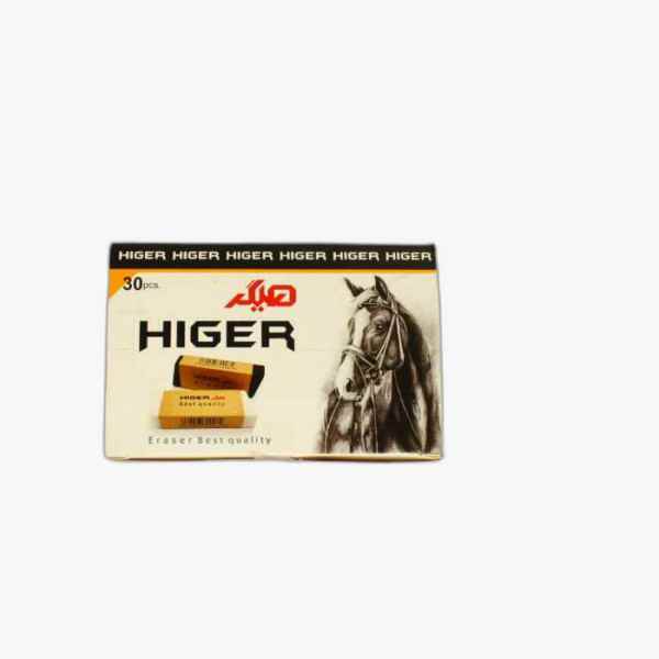 پاک کن مشکی کوچک هیگر 30 عددی