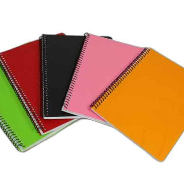 دفتر 50 برگ شطرنجی فنری طلقی کیمیا