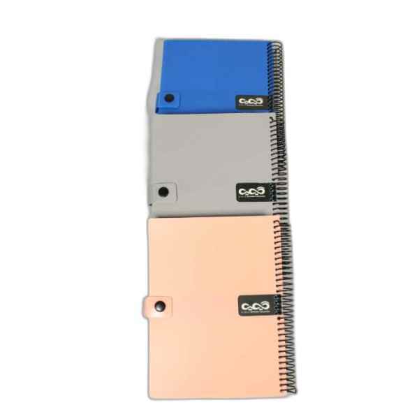 دفتر 140 برگ رحلی دکمه دار a4 کیمیا