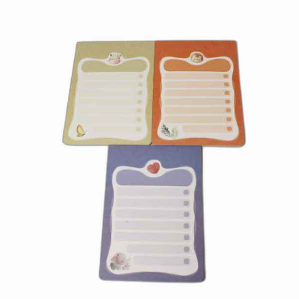 کاغذ لیست انجام کار 1522 تخته شاسی دار حیوانات بهشت