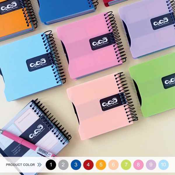 یادداشت 100 برگ 1010 دیوایدر دار طلقی کیمیا تک جلدی