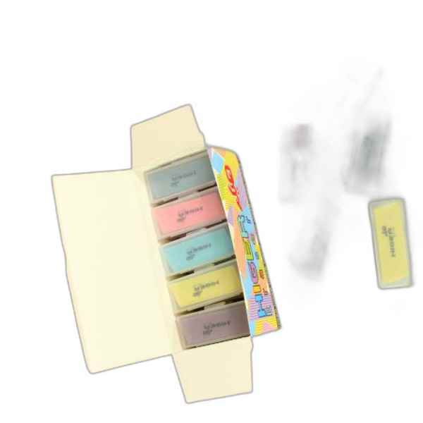 پاک کن رنگی معطر قابدار بزرگ هیگر 20 عددی