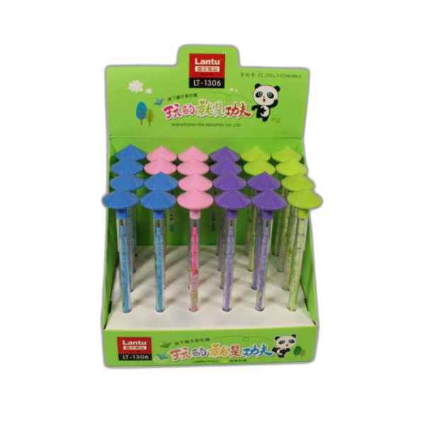مداد فشنگی چتر دار چهار رنگ lt1306 لانتو 24 عددی