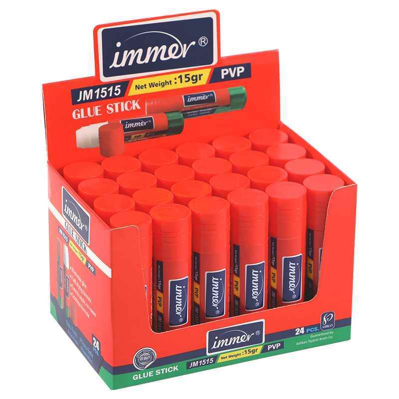 چسب ماتیکی 15 گرمی 1515 ایمر 24 عددی
