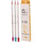 مداد مشکی h18 ام کیو 12 بسته 12 عددی