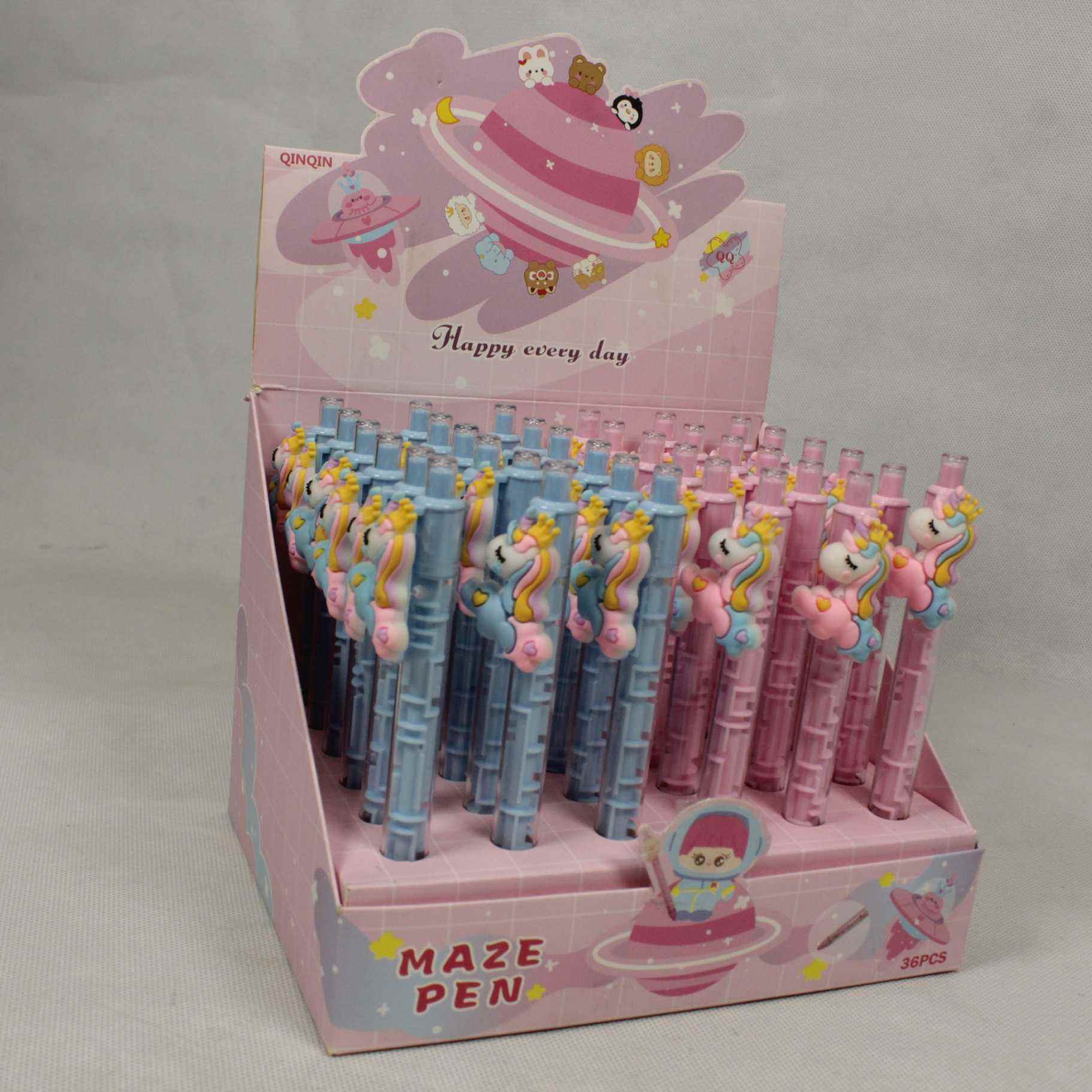 خودکار فشاری مازدار فانتزی صبا 36 عددی