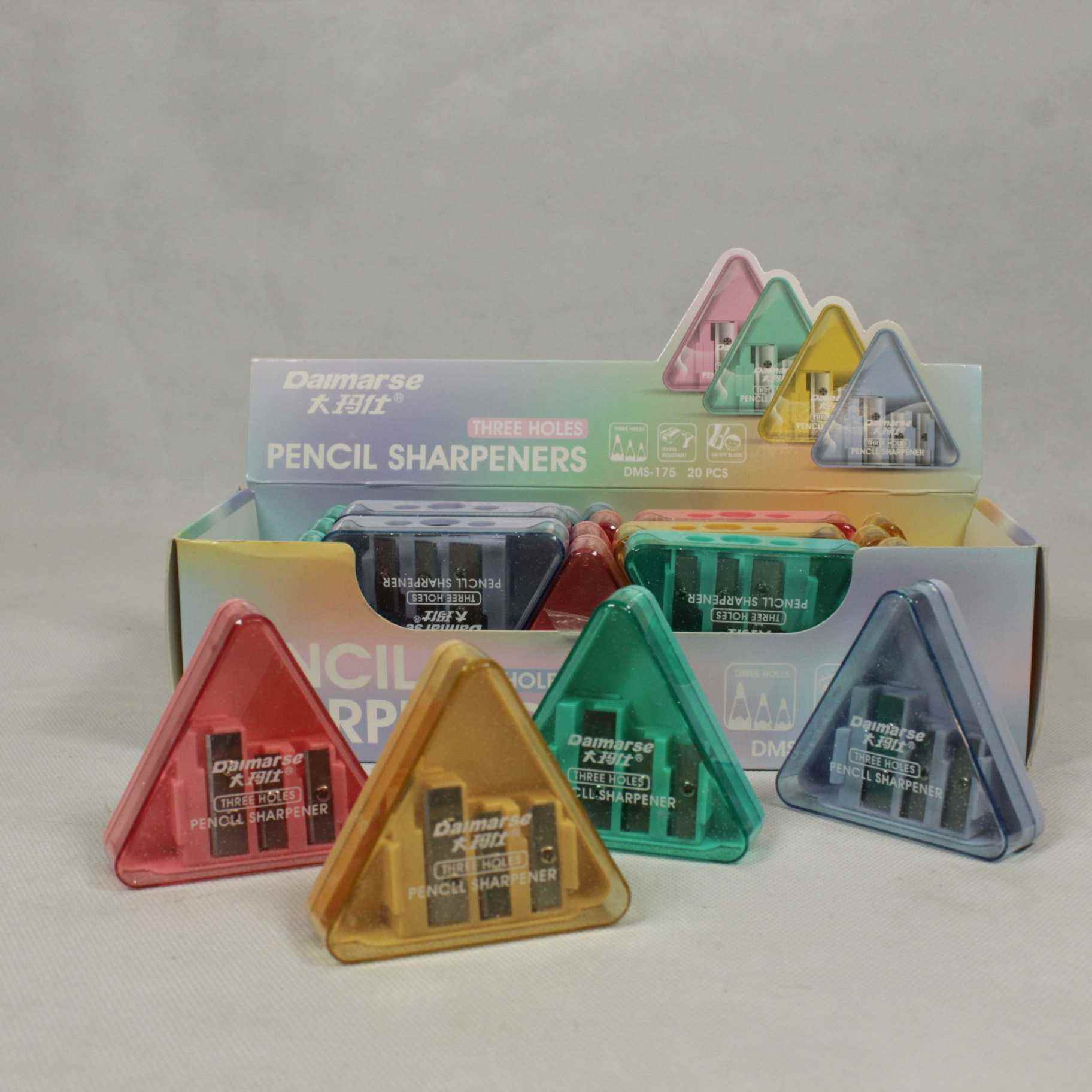 تراش مخزن دار سه سوراخ مثلثی 175 صبا 20 عددی