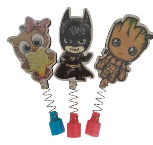 سرمدادی فنری کارتونی am114 صبا 72 عددی