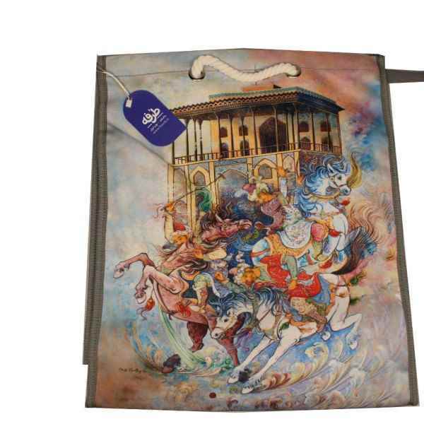 ساک دستی سه بعدی بزرگ طرفه عدد