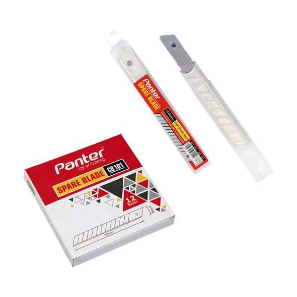 تیغه کاتر 9mm10pcs cb101 پنتر 12 عددی