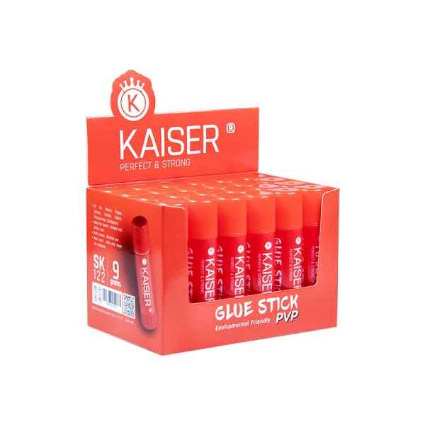 چسب ماتیکی 9 گرمی sk122 کایزر 24 عددی