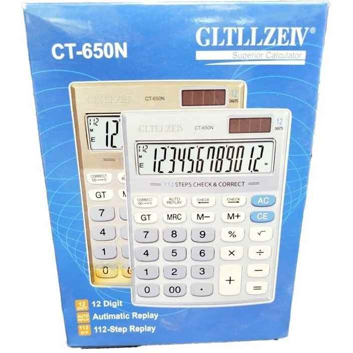 ماشین حساب رومیزی 12 رقمی ct650n صبا