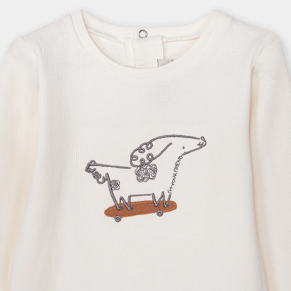 سوییشرت و شلوار پسرانه طرح پودل کد 24233