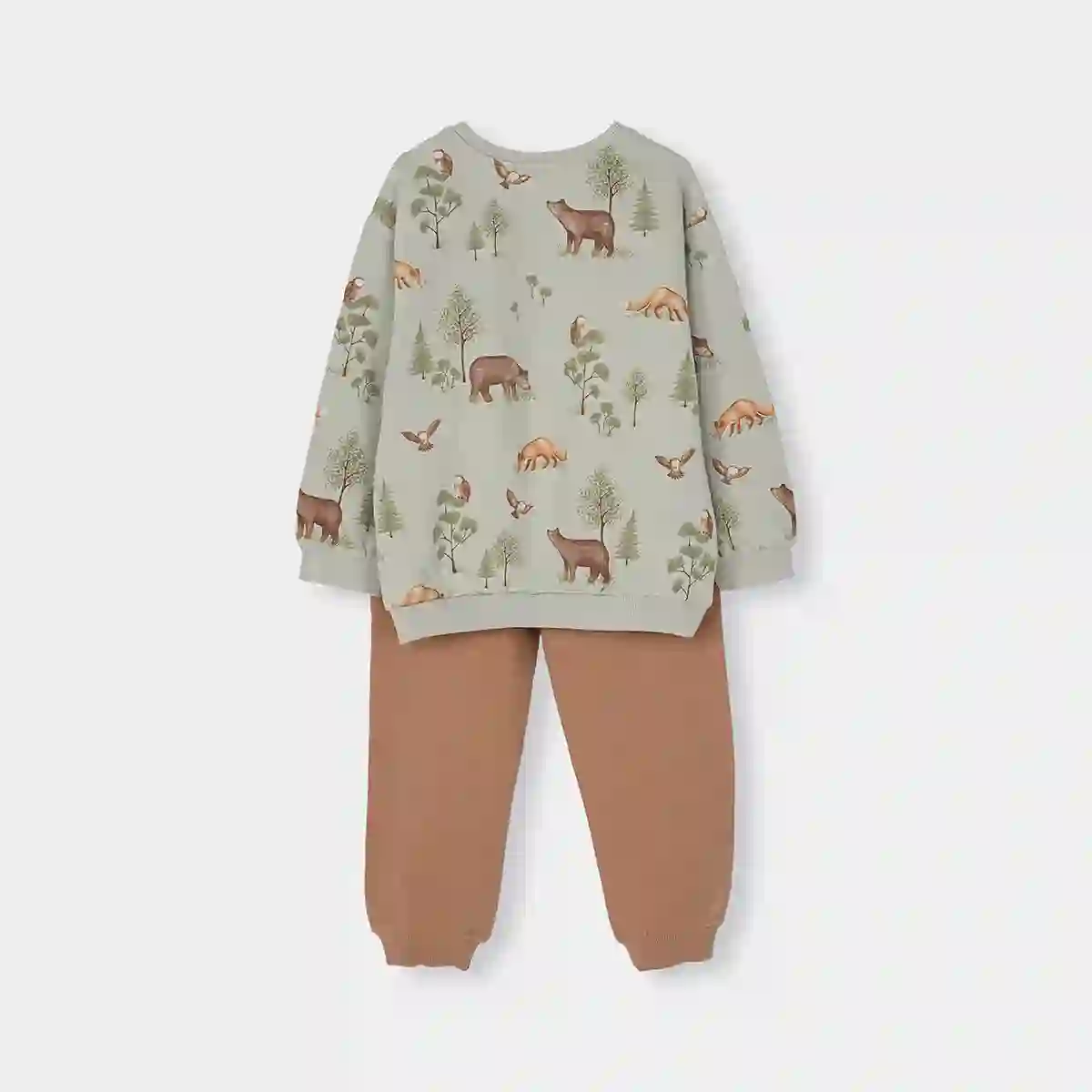 بلوز آستین بلند و شلوار پسرانه طرح راکی کد 242171