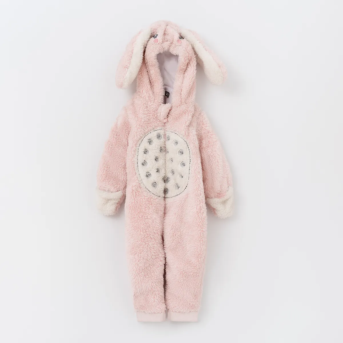 سرهمی پولیشی کلاهدار دخترانه طرح سلوا کد 23176