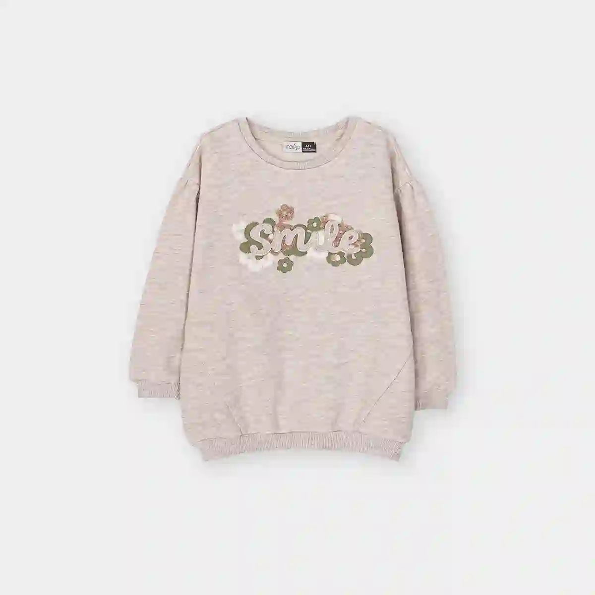 بلوز تک دخترانه طرح اسمایل کد 24147