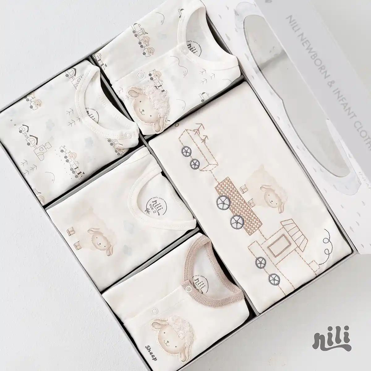 ست 13 تیکه بیمارستانی طرح قطار کد 3985