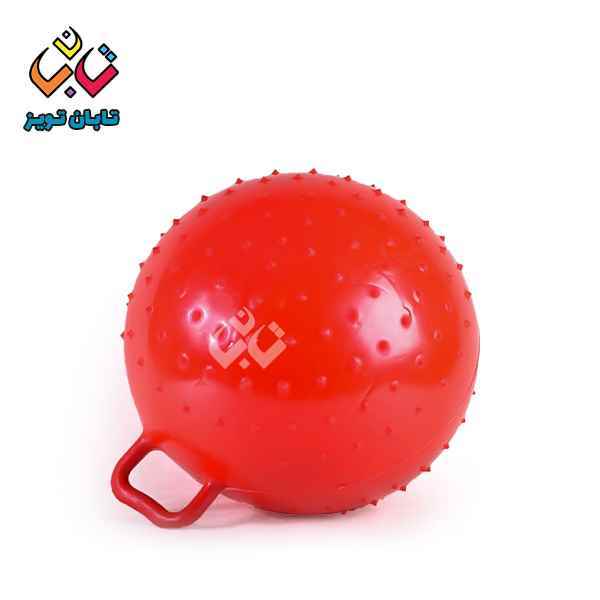 توپ ایروبیک دسته دار 350 گرمی 300567 اسپادان 70