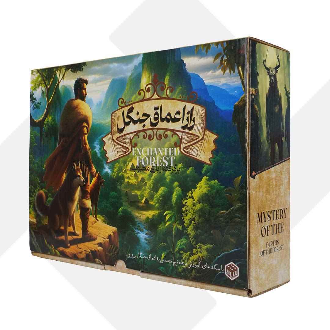 بازی فکری راز اعماق جنگل 120  جعبه ای 16